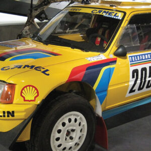 Planche Logo Camel 205 T 16 Dakar