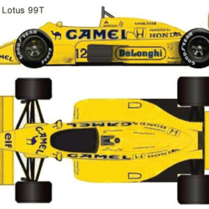 Planche Camel Lotus 99T