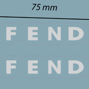 Sticker "DEFENDER" Capot