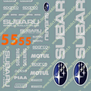 Planche sponsors Impreza