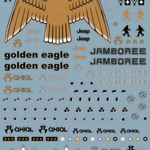 Planche Golden Eagle Jeep CJ-7 SCX10 III