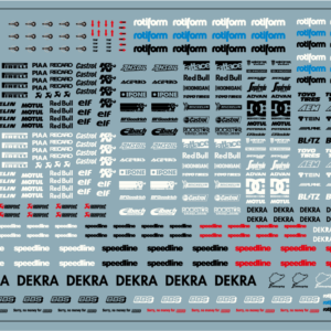 Planche Sponsors racing drift