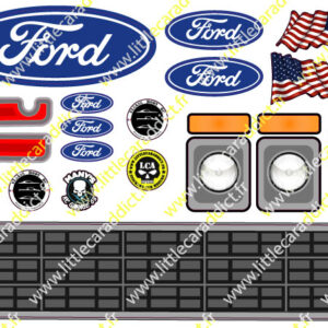 Planche Ford 100 1967 UDR 1/7