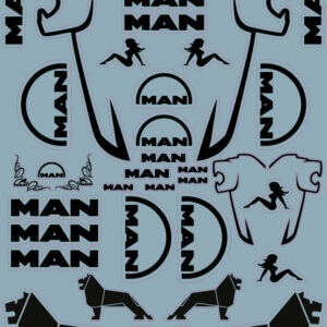 Planche Truck MAN A4