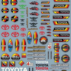 Planche Autocollants TOY