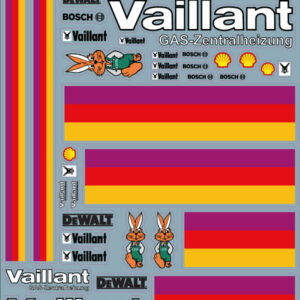 Planche Autocollants Vaillant