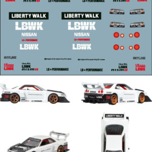 Planches Décalcomanies Skyline LB 1/64