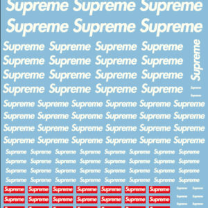 Planche Sponsors divers Supreme
