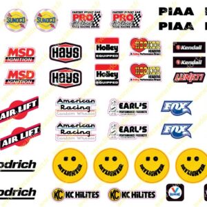Autocollant Sponsors Vintage 2