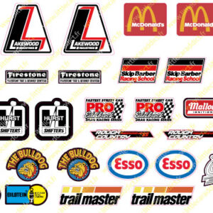 Autocollant Sponsors Vintage 4