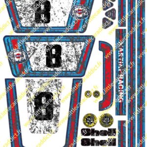 Planche Martini Racing Usée