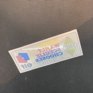 Stickers Vitre arrière Renault V3 Kiest 168mm